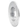 631-01001L Drilled/Slotted Brake Rotor [Silver], 1989-1994 Suzuki, Position: Rear Left - image 4