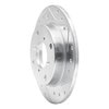 631-01001R Drilled/Slotted Brake Rotor [Silver], 1989-1994 Suzuki, Position: Rear Right - image 2
