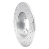 631-01001R Drilled/Slotted Brake Rotor [Silver], 1989-1994 Suzuki, Position: Rear Right - image 4