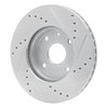 631-01008L Drilled/Slotted Brake Rotor [Silver], 2004-2010 Multiple Makes/Models, Position: Front Left - image 4