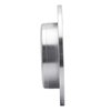 631-01009R Drilled/Slotted Brake Rotor [Silver], 2004-2010 Multiple Makes/Models, Position: Rear Right - image 3