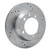 631-02006R Drilled/Slotted Brake Rotor [Silver], 1977-1988 Porsche, Position: Rear Right - image 2