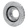 631-02010D Drilled/Slotted Brake Rotor [Silver], 1986-1991 Porsche, Position: Left Front - image 4