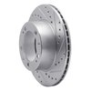 631-02022R Drilled/Slotted Brake Rotor [Silver], 1987-1989 Porsche, Position: Front Right - image 2