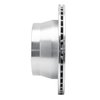 631-02024L Drilled/Slotted Brake Rotor [Silver], 1987-1989 Porsche, Position: Rear Left - image 3