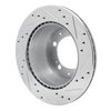 631-02024L Drilled/Slotted Brake Rotor [Silver], 1987-1989 Porsche, Position: Rear Left - image 4