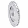 631-03000L Drilled/Slotted Brake Rotor [Silver], 2002-2006 Kia/Hyundai/Genesis, Position: Front Left - image 4