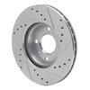 631-03001L Drilled/Slotted Brake Rotor [Silver], 2006-2012 Multiple Makes/Models, Position: Front Left - image 4