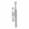 631-03001R Drilled/Slotted Brake Rotor [Silver], 2006-2012 Multiple Makes/Models, Position: Front Right - image 3