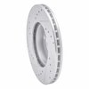 631-03001R Drilled/Slotted Brake Rotor [Silver], 2006-2012 Multiple Makes/Models, Position: Front Right - image 4