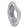 631-03006L Drilled/Slotted Brake Rotor [Silver], 1991-1993 Kia/Hyundai/Genesis, Position: Rear Left - image 4