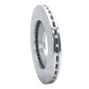 631-03007L Drilled/Slotted Brake Rotor [Silver], 1992-1998 Kia/Hyundai/Genesis, Position: Front Left - image 4