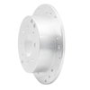 631-03011L Drilled/Slotted Brake Rotor [Silver], 1999-2006 Kia/Hyundai/Genesis, Position: Rear Left - image 2