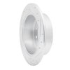 631-03011L Drilled/Slotted Brake Rotor [Silver], 1999-2006 Kia/Hyundai/Genesis, Position: Rear Left - image 4