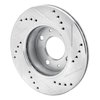 631-03018L Drilled/Slotted Brake Rotor [Silver], 2003-2006 Multiple Makes/Models, Position: Front Left - image 4