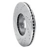 631-03019R Drilled/Slotted Brake Rotor [Silver], 2004-2011 Kia/Hyundai/Genesis, Position: Front Right - image 4