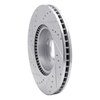 631-03020R Drilled/Slotted Brake Rotor [Silver], 2005-2019 Kia/Hyundai/Genesis, Position: Front Right - image 4