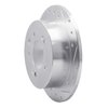 631-03024R Drilled/Slotted Brake Rotor [Silver], 2007-2010 Kia/Hyundai/Genesis, Position: Rear Right - image 2