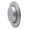 631-03031L Drilled/Slotted Brake Rotor [Silver], 2010-2016 Kia/Hyundai/Genesis, Position: Rear Left - image 2