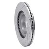 631-03034R Drilled/Slotted Brake Rotor [Silver], 2010-2016 Kia/Hyundai/Genesis, Position: Front Right - image 4