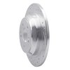 631-03039L Drilled/Slotted Brake Rotor [Silver], 2009-2020 Kia/Hyundai/Genesis, Position: Rear Left - image 2