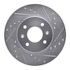 631-03042R Drilled/Slotted Brake Rotor [Silver], 2012-2017 Multiple Makes/Models, Position: Front Right - image 1