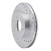 631-03042R Drilled/Slotted Brake Rotor [Silver], 2012-2017 Multiple Makes/Models, Position: Front Right - image 2