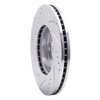 631-03043R Drilled/Slotted Brake Rotor [Silver], 2001-2005 Kia/Hyundai/Genesis, Position: Front Right - image 4