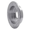 631-03044L Drilled/Slotted Brake Rotor [Silver], 2001-2016 Kia/Hyundai/Genesis, Position: Rear Left - image 4