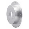 631-03044R Drilled/Slotted Brake Rotor [Silver], 2001-2016 Kia/Hyundai/Genesis, Position: Rear Right - image 2