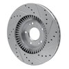631-03053L Drilled/Slotted Brake Rotor [Silver], 2013-2020 Kia/Hyundai/Genesis, Position: Front Left - image 4