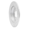 631-03059L Drilled/Slotted Brake Rotor [Silver], Fits Select Kia/Hyundai/Genesis, Position: Rear Left - image 4