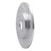 631-03060R Drilled/Slotted Brake Rotor [Silver], Fits Select Kia/Hyundai/Genesis, Position: Rear Right - image 2
