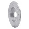 631-03060R Drilled/Slotted Brake Rotor [Silver], Fits Select Kia/Hyundai/Genesis, Position: Rear Right - image 4