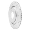 631-03062R Drilled/Slotted Brake Rotor [Silver], Fits Select Kia/Hyundai/Genesis, Position: Rear Right - image 2