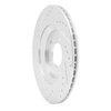 631-03062R Drilled/Slotted Brake Rotor [Silver], Fits Select Kia/Hyundai/Genesis, Position: Rear Right - image 4