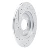 631-03065R Drilled/Slotted Brake Rotor [Silver], Fits Select Kia/Hyundai/Genesis, Position: Rear Right - image 4