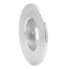 631-07001R Drilled/Slotted Brake Rotor [Silver], 2009-2019 Mopar, Position: Rear Right - image 4