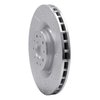 631-07006R Drilled/Slotted Brake Rotor [Silver], 2014-2019 Mopar, Position: Front Right - image 2