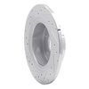 631-11004R Drilled/Slotted Brake Rotor [Silver], 1994-2004 Land Rover, Position: Rear Right - image 4
