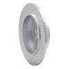 631-11024R Drilled/Slotted Brake Rotor [Silver], 2013-2015 Land Rover, Position: Rear Right - image 4
