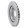 631-11031R Drilled/Slotted Brake Rotor [Silver], 2018-2020 Land Rover, Position: Rear Right - image 4