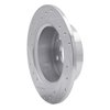 631-13004R Drilled/Slotted Brake Rotor [Silver], 1988-1991 Subaru, Position: Rear Right - image 4