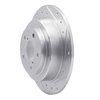 631-13008R Drilled/Slotted Brake Rotor [Silver], 1990-2008 GM, Position: Rear Right - image 2