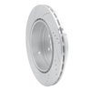 631-13015R Drilled/Slotted Brake Rotor [Silver], 2003-2004 Subaru, Position: Rear Right - image 4