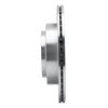 631-13019R Drilled/Slotted Brake Rotor [Silver], 2005-2009 Subaru, Position: Rear Right - image 3