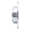 631-13032R Drilled/Slotted Brake Rotor [Silver], 2000-2006 Subaru, Position: Rear Right - image 3