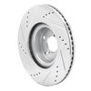 631-13034R Drilled/Slotted Brake Rotor [Silver], Fits Select Multiple Makes/Models, Position: Front Right - image 4