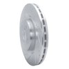 631-13041L Drilled/Slotted Brake Rotor [Silver], 2018-2021 Subaru, Position: Front Left - image 2