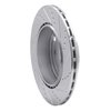631-13042L Drilled/Slotted Brake Rotor [Silver], 2018-2021 Subaru, Position: Rear Left - image 4